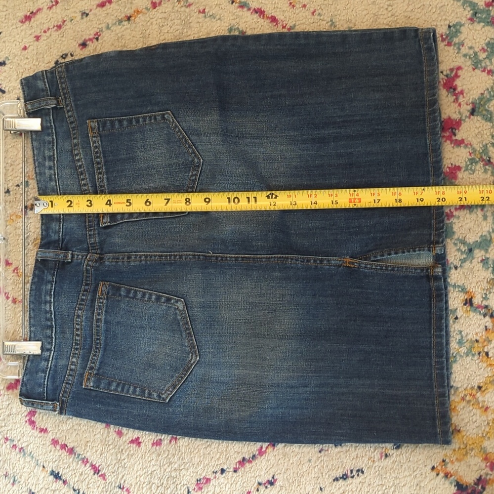 Lands' End Petite Jean Skirt - Picture 6 of 6